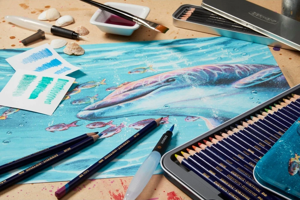 Derwent Rinkinys kredek Inktense 72
