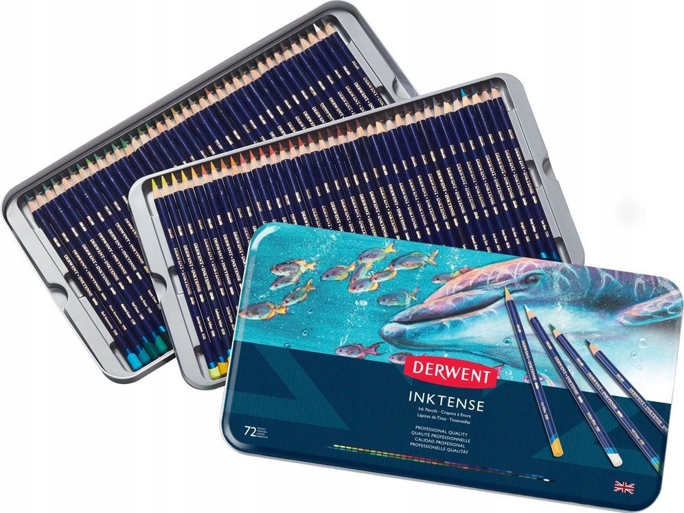 Derwent Rinkinys kredek Inktense 72
