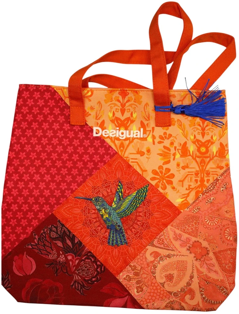 Desigual, Desigual, Rankinė, GWP tekstilinė rankinė, Paukštis