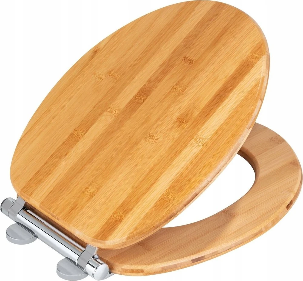 Tualeto sėdynė BAMBOO, Easy Close, Fix-Clip, WENKO