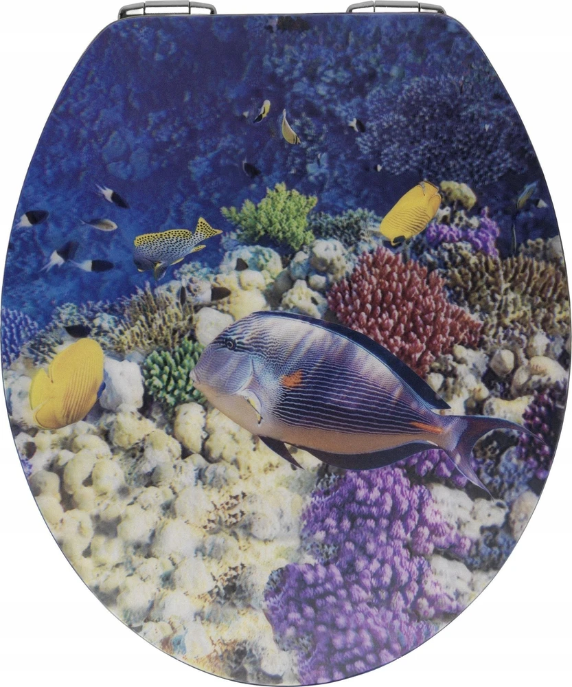 Tualeto sėdynė FISH, MDF, WENKO