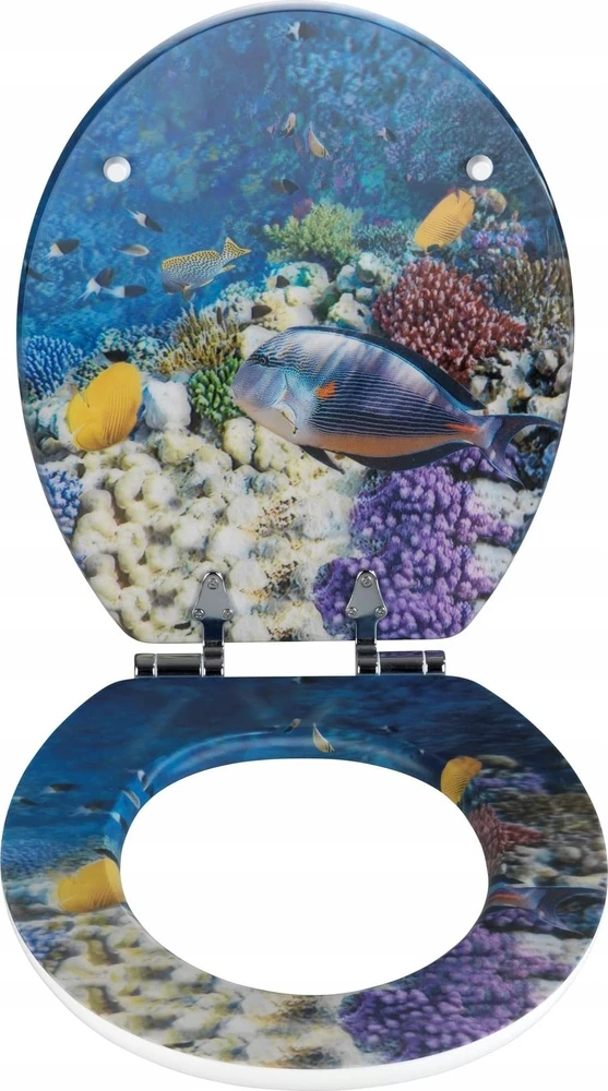 Tualeto sėdynė FISH, MDF, WENKO