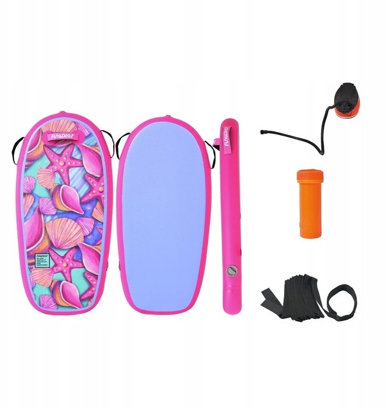 Pripučiama mini lenta „FunWater“ ESIZ00089 1,1 m (rožinė)