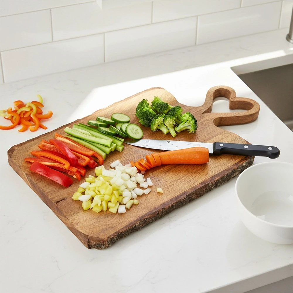 Excellent Houseware Pjaustymo ir serviravimo lenta 45 × 25 cm