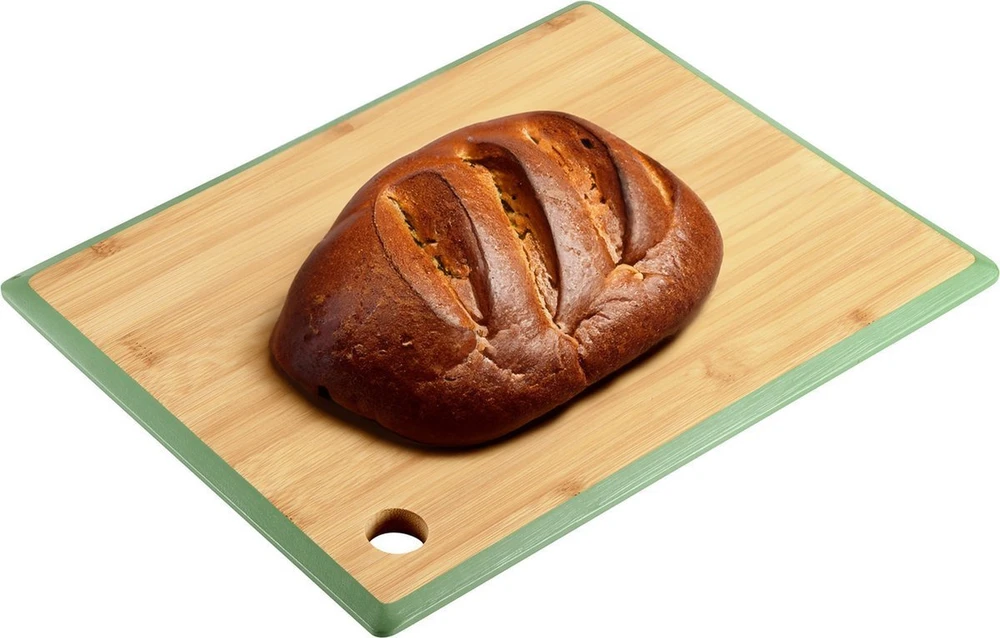 Kesper Bamboo Cutting Board su laikikliu, žalia