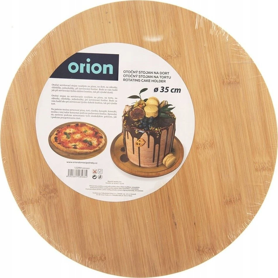 Orion Besisukantis serviravimo padėklas 35 cm - bambukas