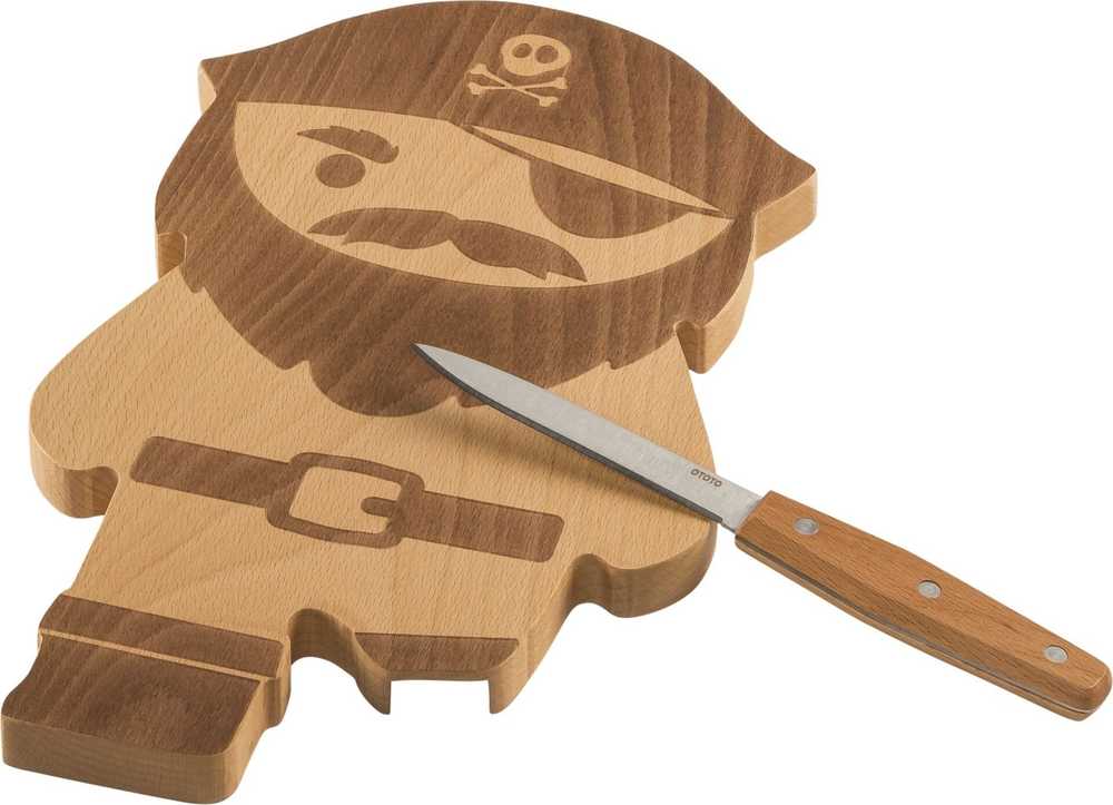 Deska do krojenia Ototo Pirate Board Cutting Board & Peilis