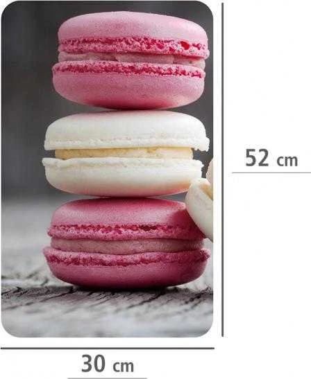 Stiklinės apsauginės plokštės MACARONS viryklei — 2 vnt., WENKO