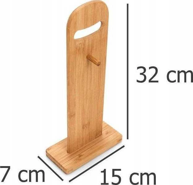 Bamboo 6 pjaustymo lentos + stovas, bambuko mediena, ZELLER