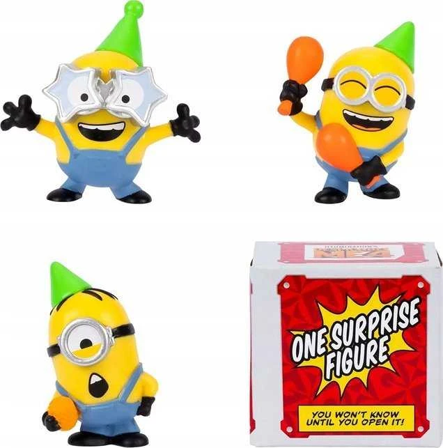 Nezatříděno Despicable Me 4 5 CM MINI MAYHEM FIGS 4 pakuotės, 2 asstd (20324)