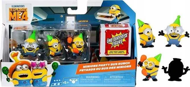 Nezatříděno Despicable Me 4 5 CM MINI MAYHEM FIGS 4 pakuotės, 2 asstd (20324)