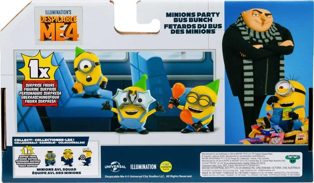 Nezatříděno Despicable Me 4 5 CM MINI MAYHEM FIGS 4 pakuotės, 2 asstd (20324)