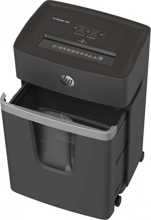 Popieriaus Smulkintuvas - HP Pro Smulkintuvas 10MC Mikro-Pjūvio P-5 10 Lapų Tamsiai Pilkas