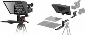 Teleprompteris - Desview TP170 17 colių Veidrodis, 26 sluoksnių Stiklas, Bluetooth Nuotolinio Valdymo Pultas