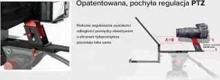 Teleprompteris - Desview TP170 17 colių Veidrodis, 26 sluoksnių Stiklas, Bluetooth Nuotolinio Valdymo Pultas