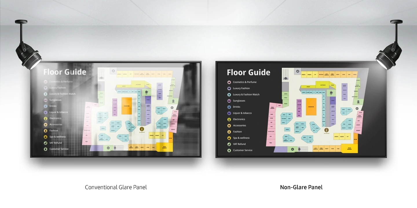 Monitorius Samsung Crystal UHD Signage QHC, 65 colių | LH65QHCEBGCXEN aprašymas - Prekės nuotrauka