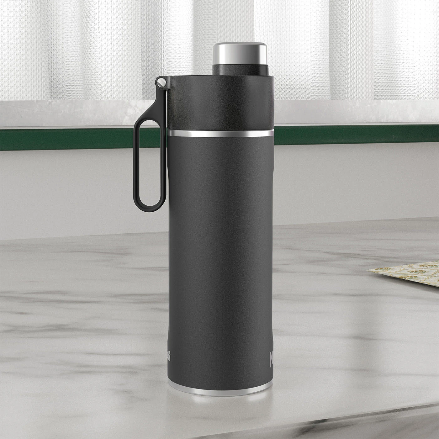 Ninja Thirsti Termosas, 530 ml | DW1801EUUKBK, juodos spalvos aprašymas - Prekės nuotrauka