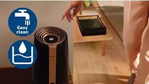 Oro drėkintuvas Philips HU3918/10 (Pažeista pakuotė) aprašymas - Prekės nuotrauka