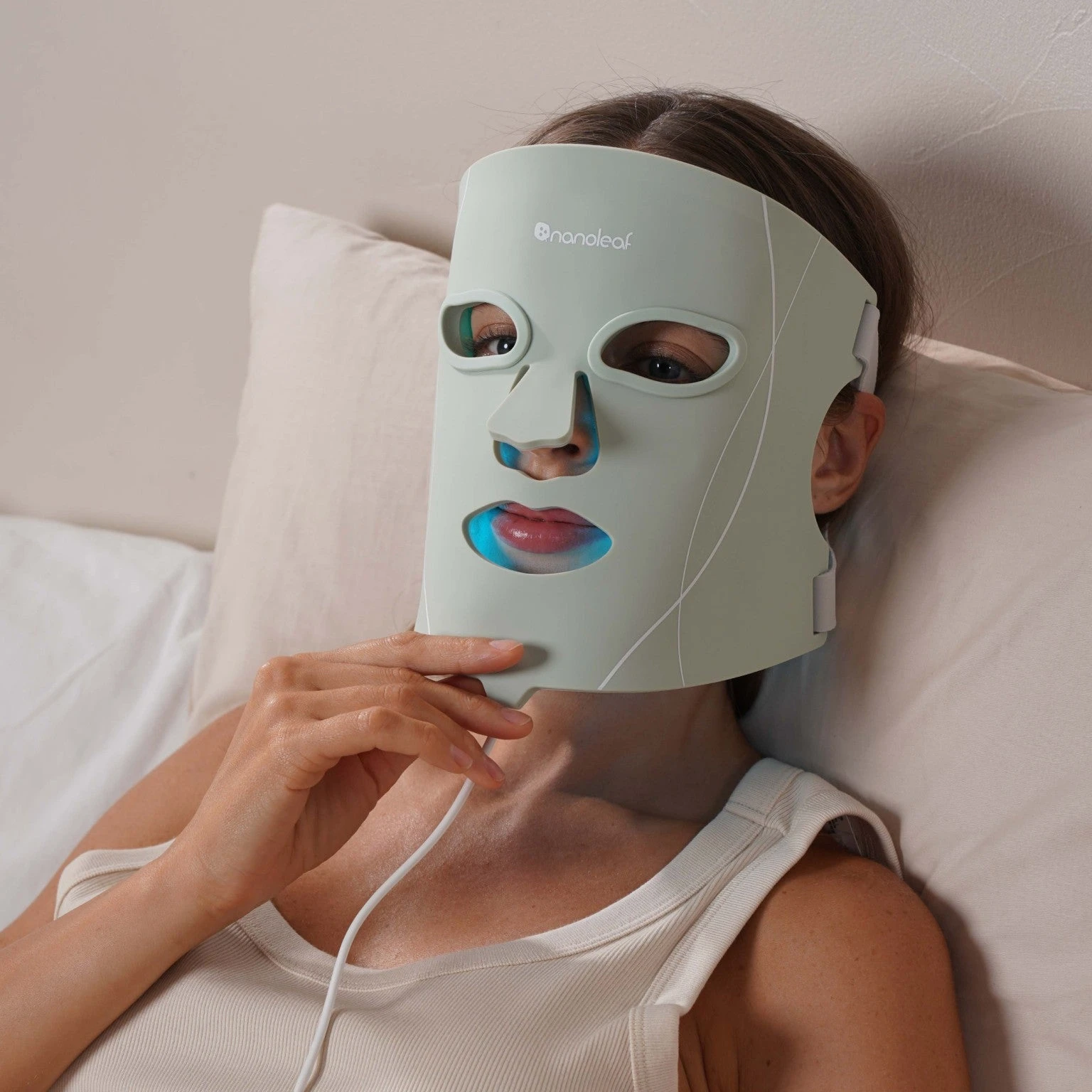 Šviesos terapijos kaukė „Nanoleaf LED Light Therapy“ aprašymas - Prekės nuotrauka
