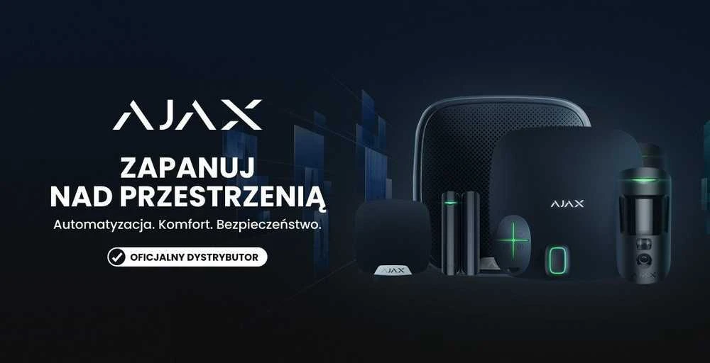Bevielis kombinuotas judesio jutiklis su užuolaidų funkcija Ajax 101441.289.WH1 (baltas)