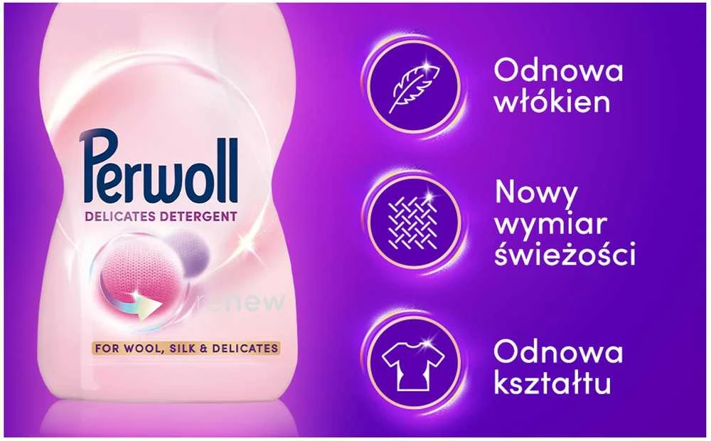 SKALBIKLIS SK PERWOLL WOOL DELIC 60SK 3L