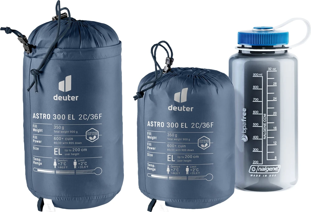 Deuter Astro 300 EL +2°C/36°F įėjimas iš jūros | kairė