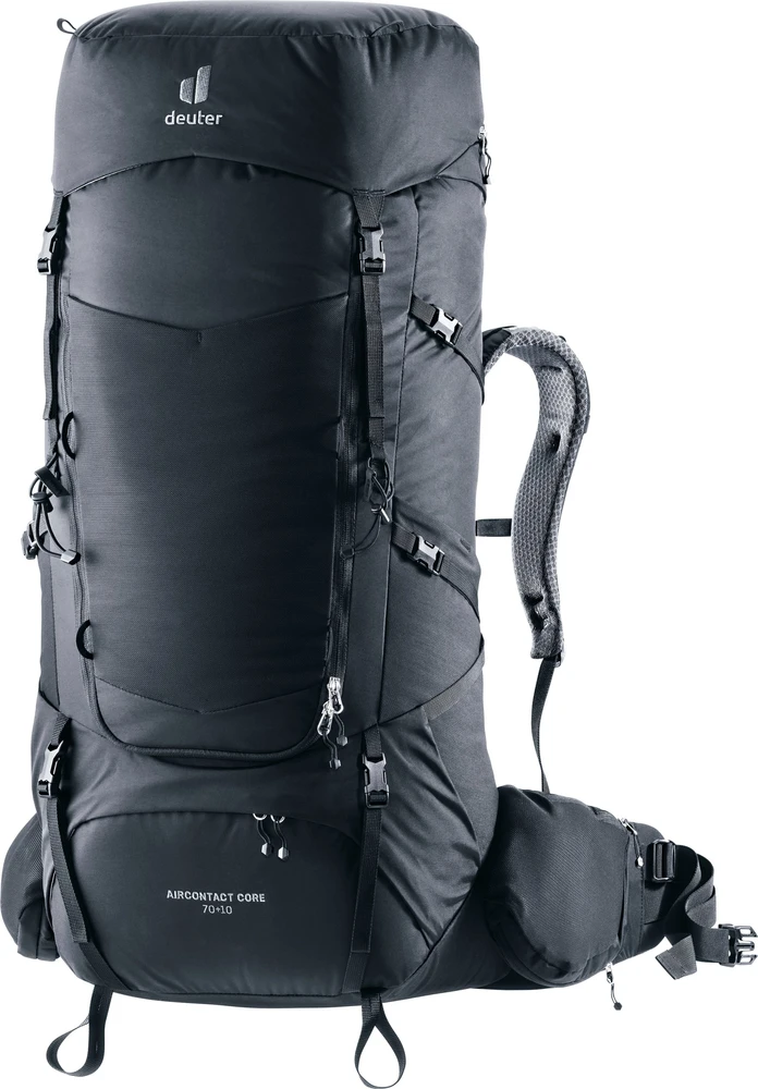 Žygio kuprinė Deuter Aircontact Core 70+10 – juoda