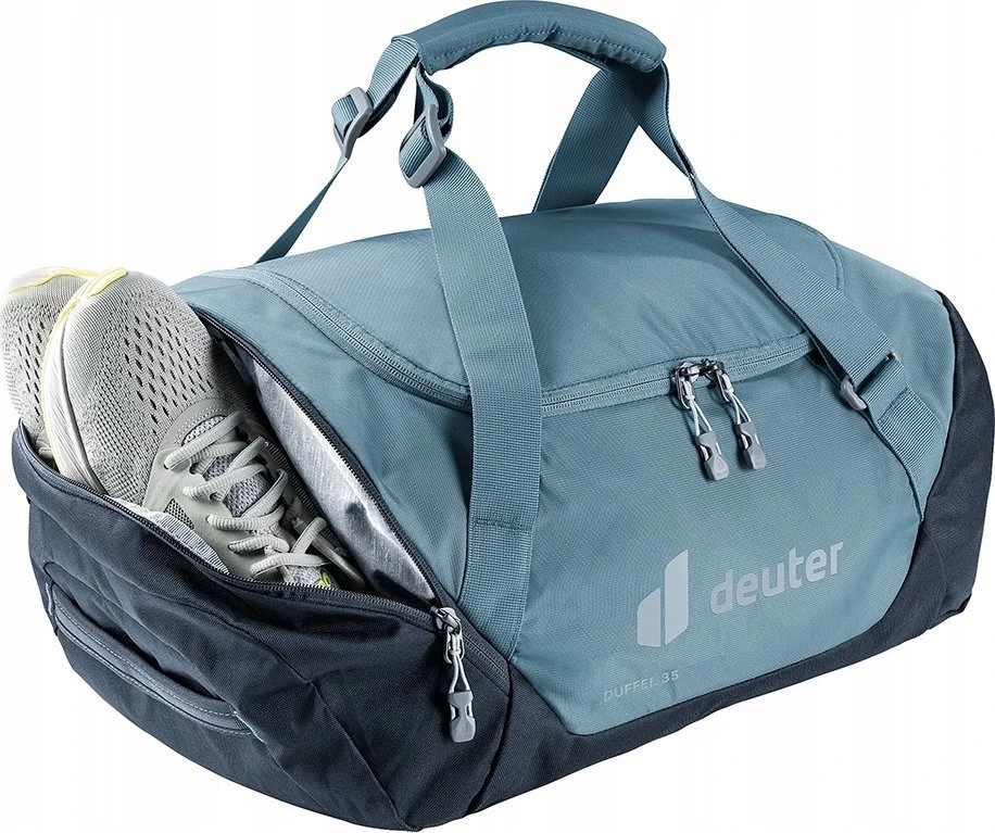 Deuter Duffel 35 - kelioninis krepšys (Atlanto/rausvos spalvos)