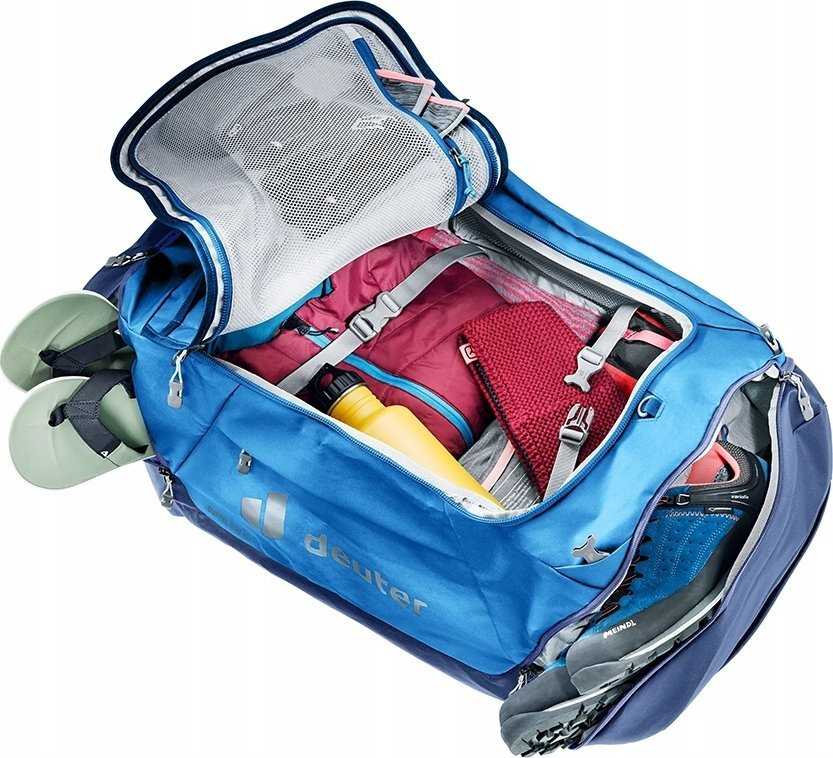 Deuter Duffel Pro 60 neptūno tamsiai mėlyna