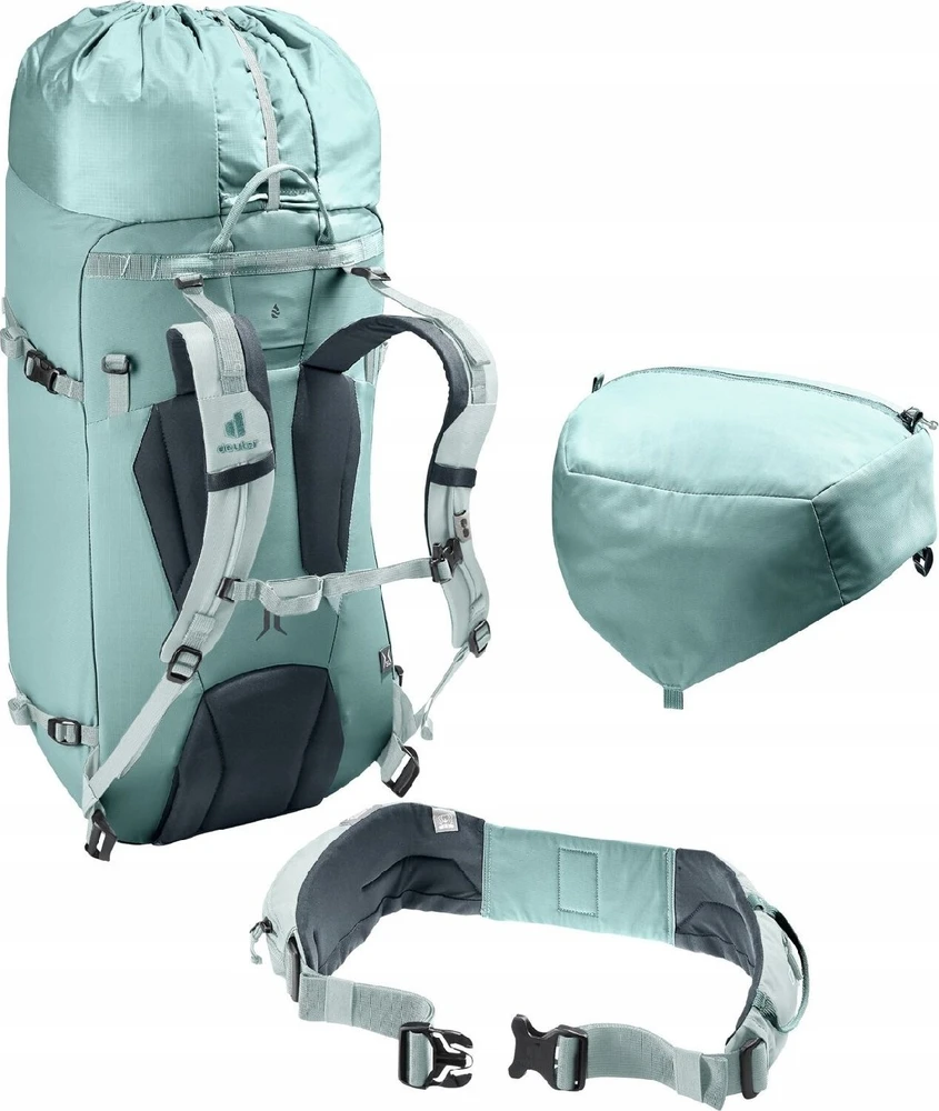 Kelioninis Moterims skirta kuprinė Deuter Guide 42+8 SL - Jade-frost