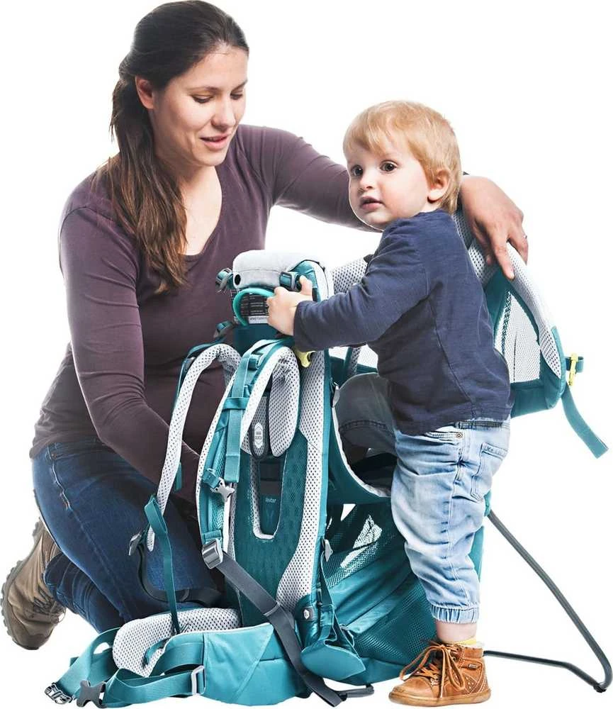 Deuter Kid Comfort Active SL Kuprinė kūdikiui Poliamido, džinsinio audinio
