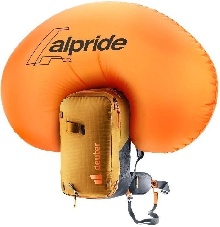 DEUTER Alproof Lite 20 SL kuprinė Cinnamon/Juoda + DEUTER Wash Center I Kosmetinė Raisin/Caspia