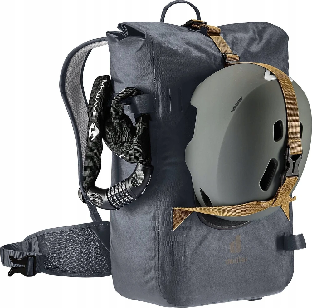 Dviračio kuprinė - Deuter Amager 25+5 grafito spalvos