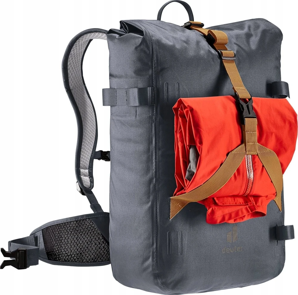 Dviračio kuprinė - Deuter Amager 25+5 grafito spalvos
