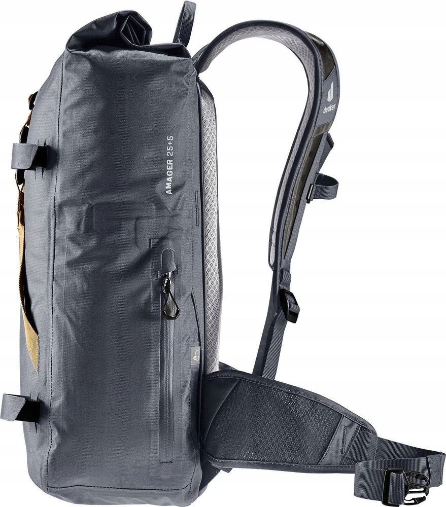 Dviračio kuprinė - Deuter Amager 25+5 grafito spalvos