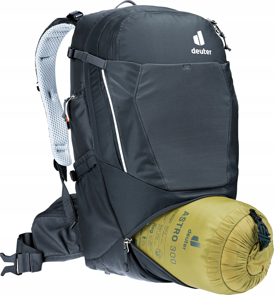 Deuter Dviračių kuprinė Deuter Trans Alpine 24 juoda