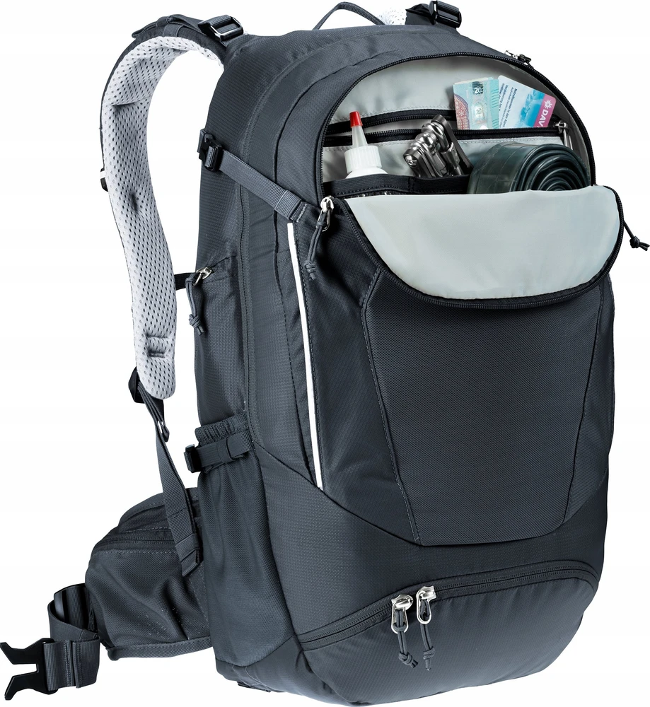 Deuter Dviračių kuprinė Deuter Trans Alpine 24 juoda