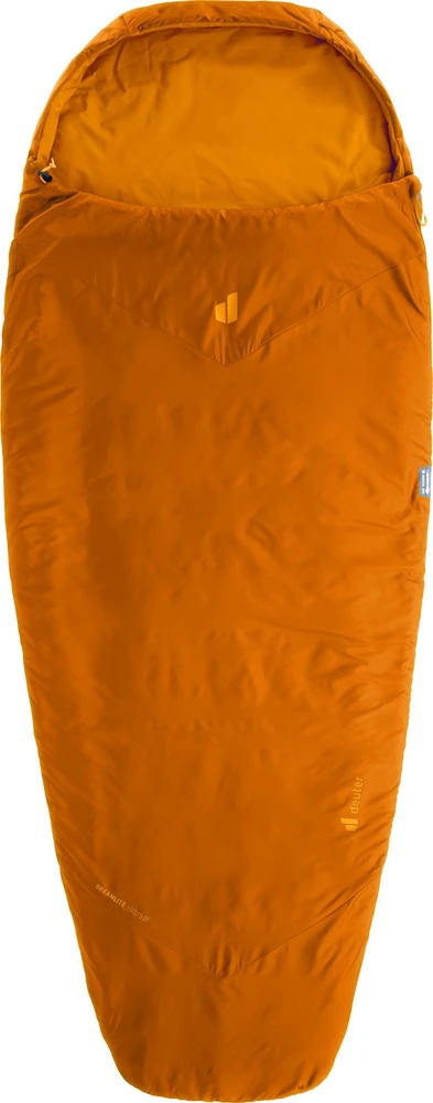 Deuter Dreamlite 10C/50F Adult Mummy sleeping bag Oranžinis
