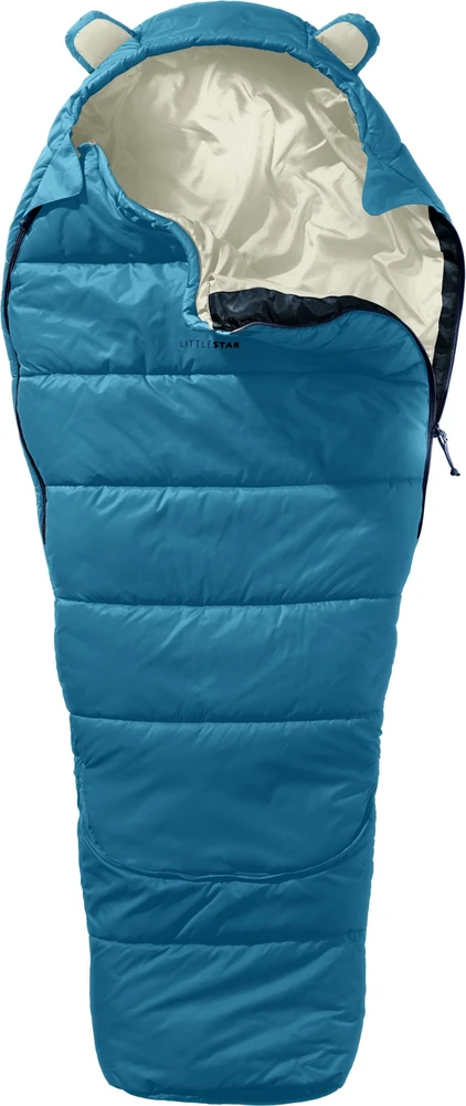 Deuter Little Star vaikiškas miegmaišis (95–130 cm) – bangos/kaulo spalvos
