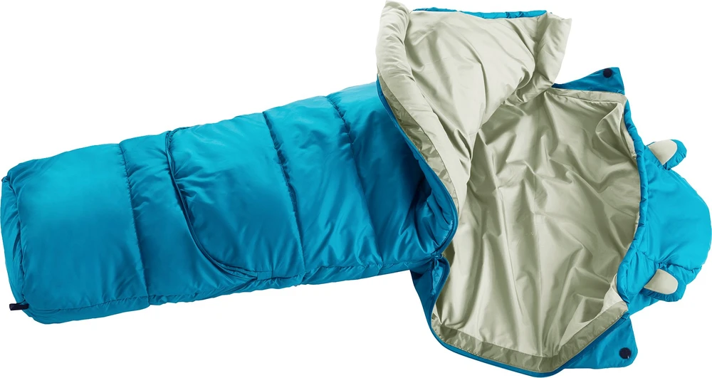 Deuter Little Star vaikiškas miegmaišis (95–130 cm) – bangos/kaulo spalvos