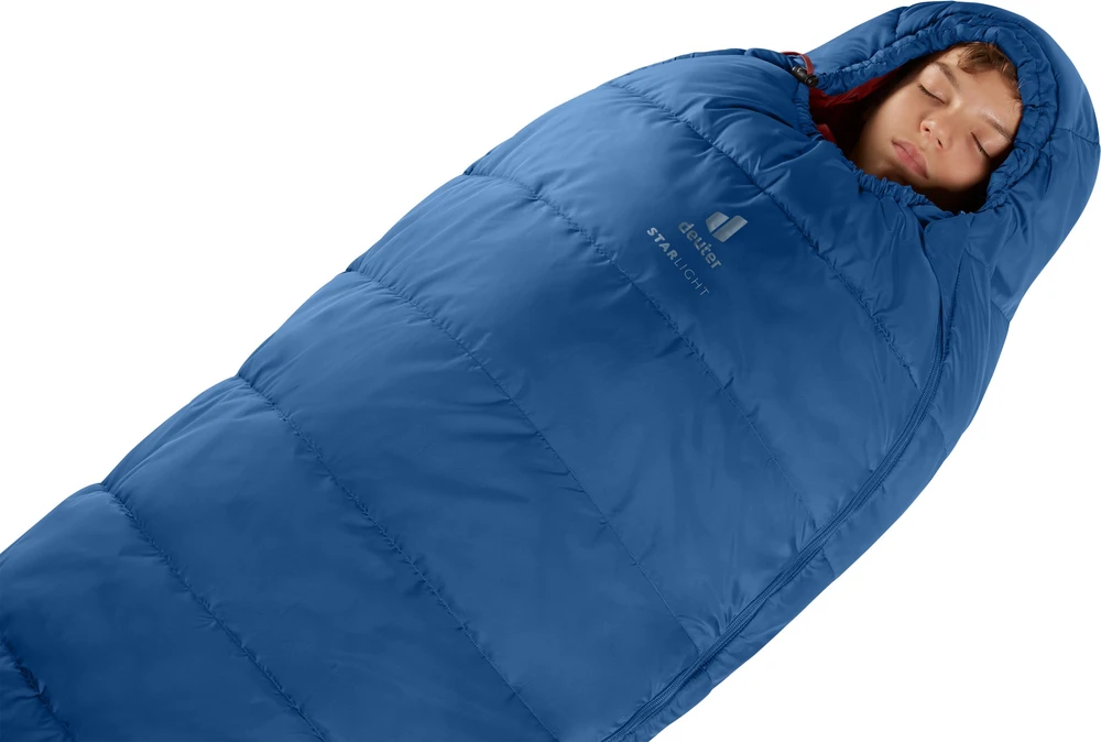 Deuter Starlight vaikiškas miegmaišis „Mummy“ iš polietersulfono (PES), tamsiai mėlyna