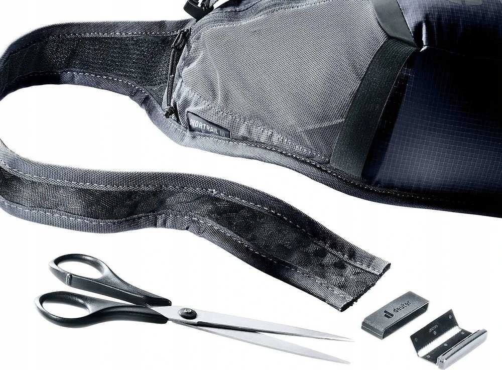 Deuter Shortrail III juosmens krepšys Juoda