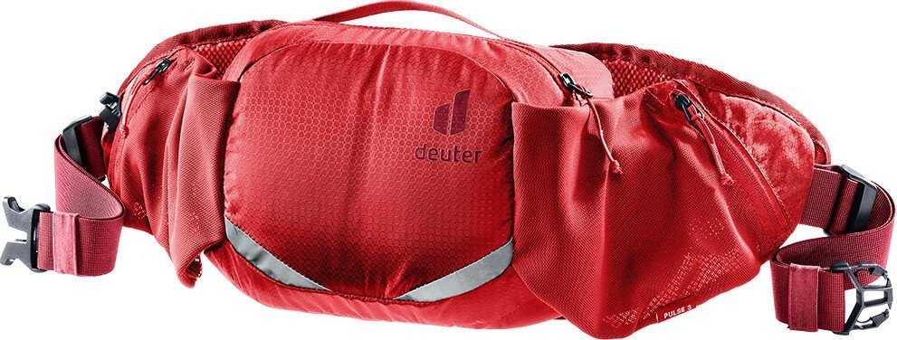 Deuter Pulse 3 l inkstų krepšys ant klubų Raudona