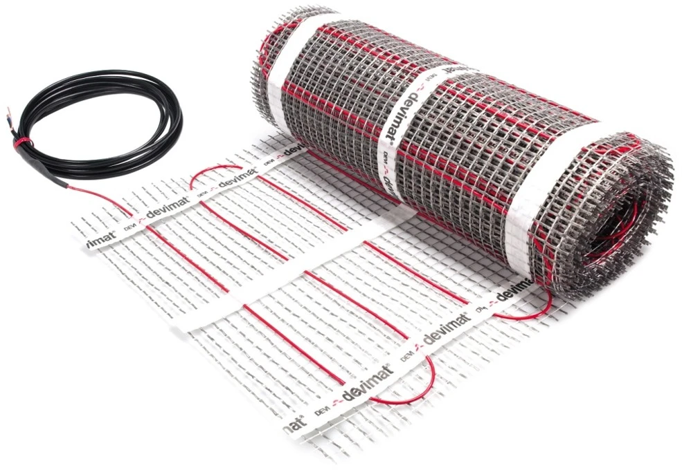 Elektrinio šildymo kilimėlis Devi, DEVIcomfort DTIR-150, 0.5x24 m (12 m2) 1800W