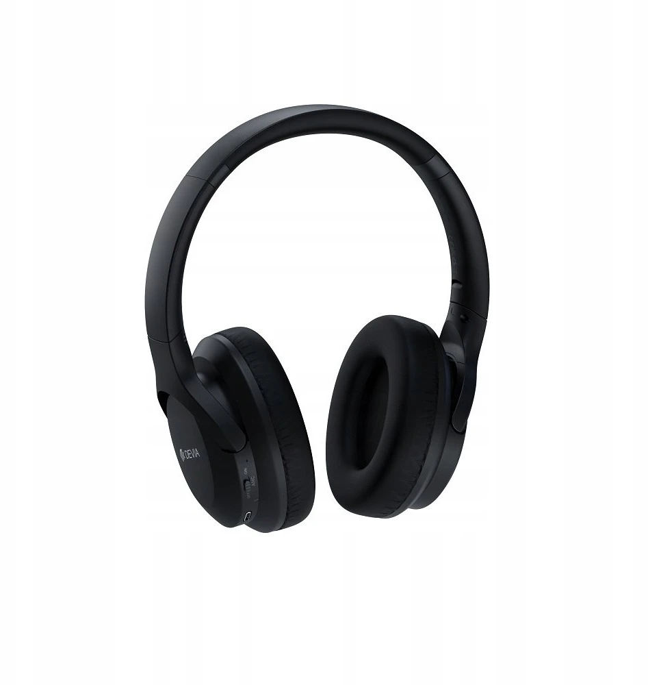 Devia Bluetooth ausinės EarBass Pro1 juodos spalvos su ANC