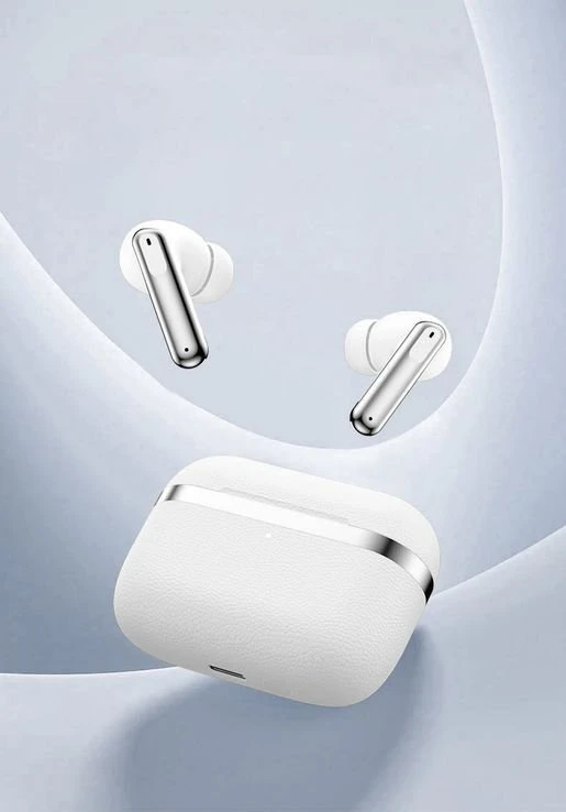 Devia ausinės Bluetooth TWS Ultra1 balta su ANC