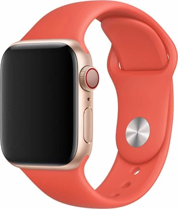 Išmaniojo laikrodžio Apple sportinis dirželis, Oranžinės spalvos, 44mm