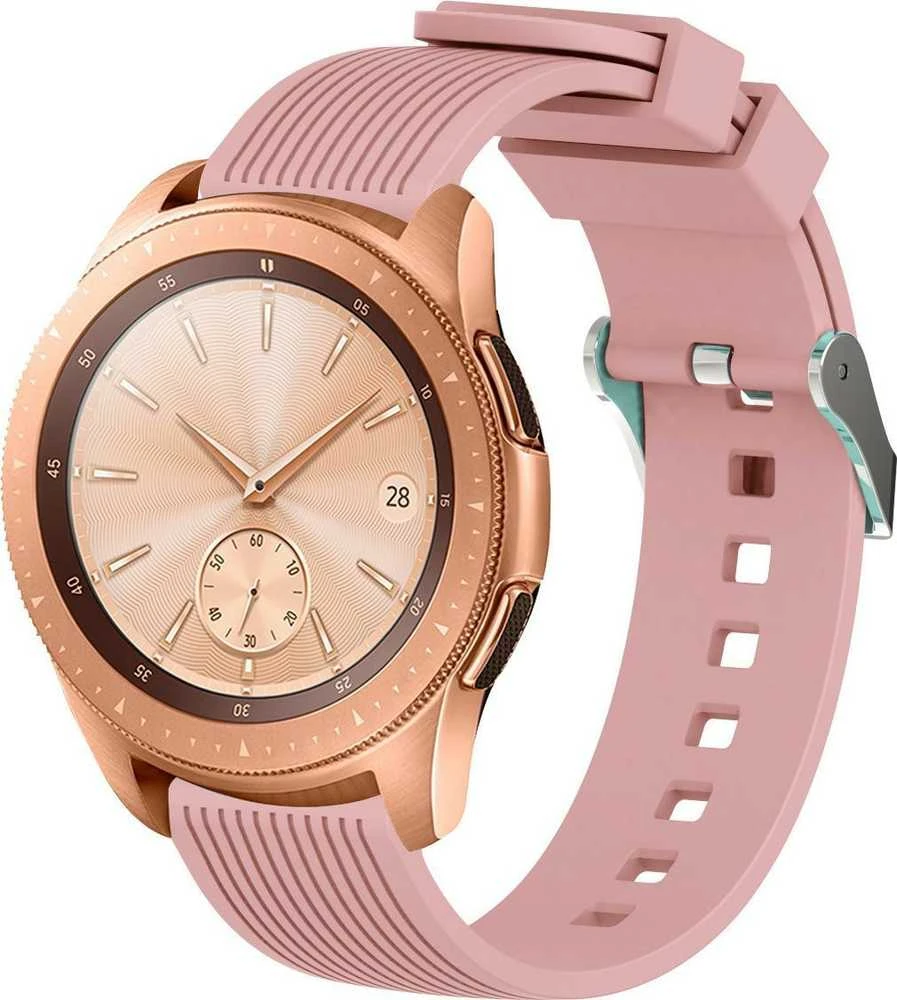 Išmaniojo laikrodžio Samsung Galaxy 1/2/3 dirželis, Rausvos spalvos, 46mm