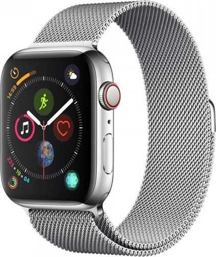 Devia apyrankė Elegant Milanese skirta Apple Watch 41mm/ 40mm/ 38mm sidabro spalvos