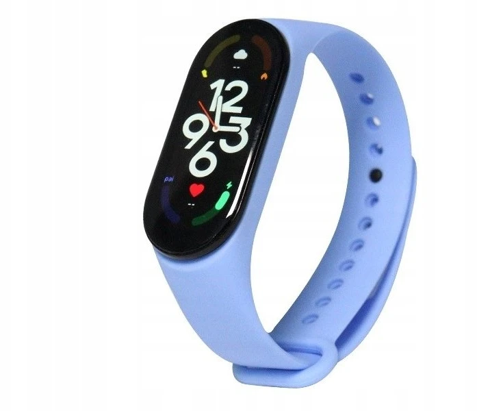 Devia apyrankė Deluxe Sport, skirta Xiaomi Mi Band 5/ Mi Band 6/ Mi Band 7, džinsų mėlyna